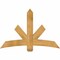 Ekena Millwork Alberta Rough Sawn Timber Gable Bracket, Western Red Cedar, 60"W x 40"H x 6"D x 6"F, 16/12 Pitch GBW060X40X0606ALB00RWR - alternate 1